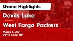 Devils Lake  vs West Fargo Packers Game Highlights - March 6, 2021