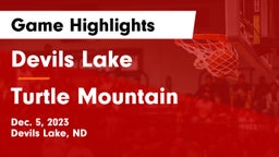 Devils Lake  vs Turtle Mountain  Game Highlights - Dec. 5, 2023