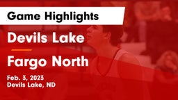 Devils Lake  vs Fargo North  Game Highlights - Feb. 3, 2023