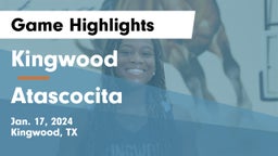 Kingwood  vs Atascocita  Game Highlights - Jan. 17, 2024