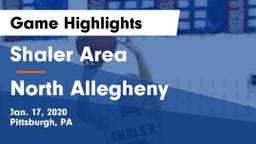 Shaler Area  vs North Allegheny  Game Highlights - Jan. 17, 2020
