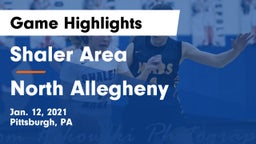 Shaler Area  vs North Allegheny  Game Highlights - Jan. 12, 2021