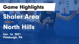 Shaler Area  vs North Hills  Game Highlights - Jan. 16, 2021