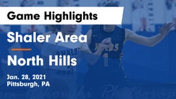 Shaler Area  vs North Hills  Game Highlights - Jan. 28, 2021