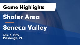 Shaler Area  vs Seneca Valley  Game Highlights - Jan. 6, 2022
