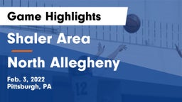 Shaler Area  vs North Allegheny  Game Highlights - Feb. 3, 2022
