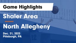 Shaler Area  vs North Allegheny  Game Highlights - Dec. 21, 2023