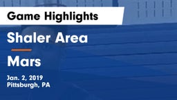 Shaler Area  vs Mars  Game Highlights - Jan. 2, 2019