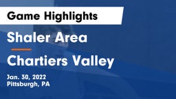 Shaler Area  vs Chartiers Valley  Game Highlights - Jan. 30, 2022