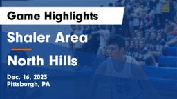 Shaler Area  vs North Hills  Game Highlights - Dec. 16, 2023