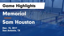 Memorial  vs Sam Houston  Game Highlights - Dec. 15, 2017