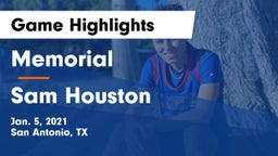 Memorial  vs Sam Houston  Game Highlights - Jan. 5, 2021