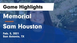 Memorial  vs Sam Houston  Game Highlights - Feb. 5, 2021