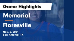Memorial  vs Floresville  Game Highlights - Nov. 6, 2021