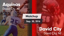 Matchup: Aquinas  vs. David City  2016
