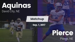 Matchup: Aquinas  vs. Pierce  2017