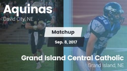 Matchup: Aquinas  vs. Grand Island Central Catholic 2017