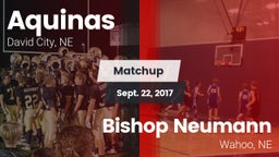 Matchup: Aquinas  vs. Bishop Neumann  2017