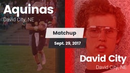 Matchup: Aquinas  vs. David City  2017