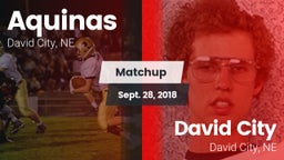 Matchup: Aquinas  vs. David City  2018