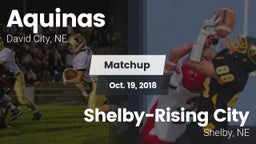 Matchup: Aquinas  vs. Shelby-Rising City  2018