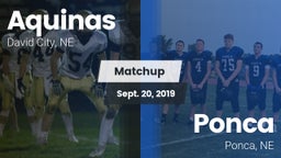 Matchup: Aquinas  vs. Ponca  2019