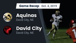Recap: Aquinas  vs. David City  2019