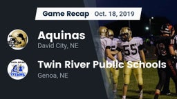 Recap: Aquinas  vs. Twin River Public Schools 2019