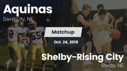 Matchup: Aquinas  vs. Shelby-Rising City  2019