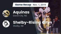 Recap: Aquinas  vs. Shelby-Rising City  2019