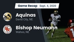 Recap: Aquinas  vs. Bishop Neumann  2020