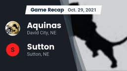 Recap: Aquinas  vs. Sutton  2021