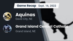 Recap: Aquinas  vs. Grand Island Central Catholic 2022