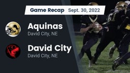Recap: Aquinas  vs. David City  2022