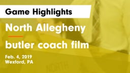 North Allegheny  vs butler coach film Game Highlights - Feb. 4, 2019