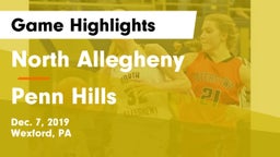 North Allegheny  vs Penn Hills  Game Highlights - Dec. 7, 2019