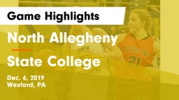 North Allegheny  vs State College  Game Highlights - Dec. 6, 2019