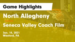 North Allegheny  vs Seneca Valley Coach Film Game Highlights - Jan. 14, 2021
