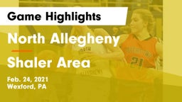 North Allegheny  vs Shaler Area  Game Highlights - Feb. 24, 2021