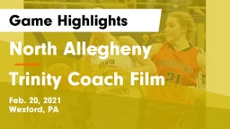North Allegheny  vs Trinity Coach Film Game Highlights - Feb. 20, 2021