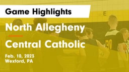 North Allegheny  vs Central Catholic  Game Highlights - Feb. 10, 2023