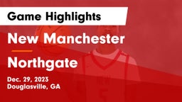 New Manchester  vs Northgate  Game Highlights - Dec. 29, 2023