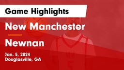 New Manchester  vs Newnan  Game Highlights - Jan. 5, 2024