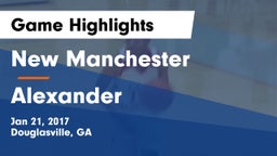 New Manchester  vs Alexander  Game Highlights - Jan 21, 2017