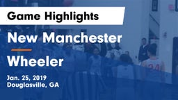 New Manchester  vs Wheeler  Game Highlights - Jan. 25, 2019