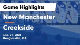 New Manchester  vs Creekside  Game Highlights - Jan. 21, 2020