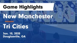 New Manchester  vs Tri Cities  Game Highlights - Jan. 10, 2020