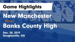 New Manchester  vs Banks County High Game Highlights - Dec. 28, 2019