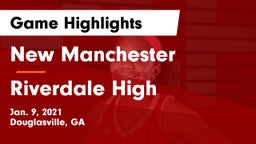 New Manchester  vs Riverdale High Game Highlights - Jan. 9, 2021