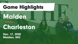 Malden  vs Charleston  Game Highlights - Dec. 17, 2020